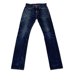 The Flat Head Selvedge Denim Straight Leg Jeans Men's 28x34